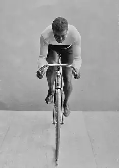 Gallery Prints: Julie's Beau photograph of Major Taylor - American professional cyclist