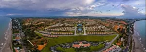Boat Building Prints: June 18, 2022: the scene of the 5-star centara mirage resort in Mui Ne in Phan Thiet city