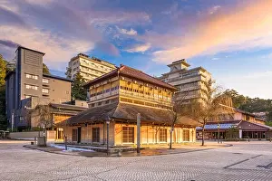 Cityscape Prints: Kaga Onsen, Japan at the Yamashiro Onsen hot springs resort district