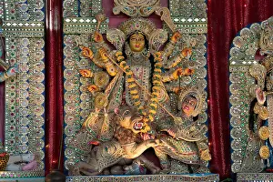 Kali Prints: Kali god india statue detail