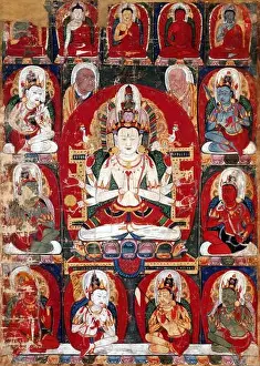 Inner Mongolia Prints: Kara Khoto city was founded in 1032 and became a thriving center of Tangut Empire trade in the 11th century