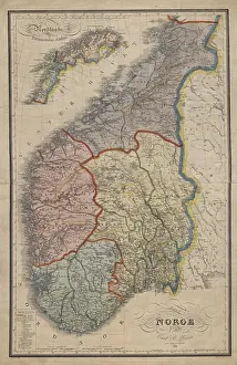 Norways Prints: Kart over Norge no nb krt 00716