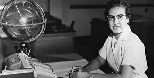 Desk Prints: Katherine Johnson, NASA research mathematician
