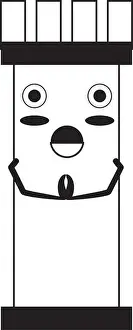 Castle Tower Prints: Kawaii tower icon image
