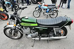 Gas Tank Prints: Kawasaki KH750 Mk IV Two Stroke Superbike