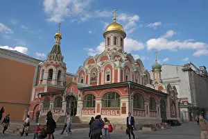 Kazan Prints: Kazan Cathedral, just off Red Square, Moscow, Russia