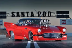 Fast Car Prints: Kevin Slyfield 1957 Ford Thunderbird Blown Bird