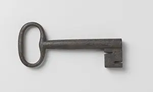 1820 Prints: Key from Van Speyk, Key, simple lock part on one side of handle