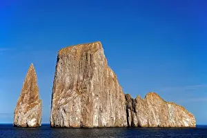 Amerikanisch Prints: Kicker Rock nahe der Insel San Cristobal, Galapagos, Unesco Welterbe, Ekuador, Suedamerika