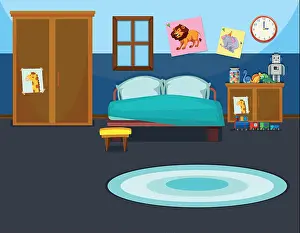 Closet Prints: A kid bedroom template