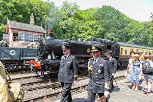 Military Uniform Prints: Kidderminster, UK. 29th June, 2019