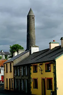 Mayo Prints: Killala Round Tower County Mayo Ireland