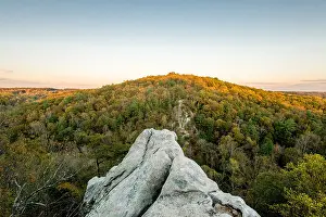 State Park Prints: King and Queens Seat rock formation at Rocks State Park in Maryland