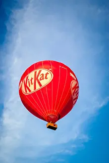 Airborne Prints: KitKat Hot air balloon