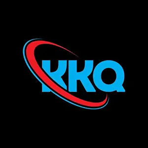KKQ logo. KKQ letter. KKQ letter logo design