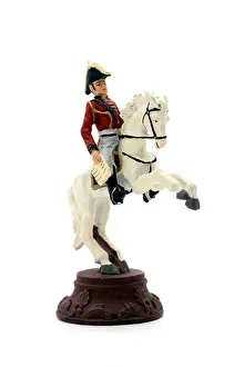 Beaten Prints: knight on horse statuette figure