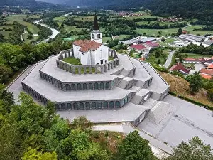 Isonzo Prints: Kobarid Ossuary, Caporetto Memorial from First World War