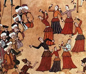 Sons Prints: Kocecks dancing, from the Surname-i Vehbi