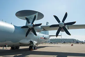 Guangdong Prints: A KongJing KJ-500 Airborne Early Warning (AEW) of the Chinese People's Liberation Army (PLA)