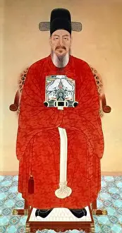Military Officer Prints: Korea: Yi Sun-sin (April 28, 1545 – December 16)
