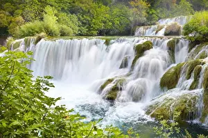 Krka waterfalls, Krka National Park, Croatia, Europe