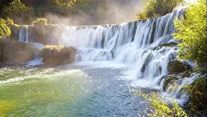 Krka waterfalls, Krka National Park, Croatia, Europe