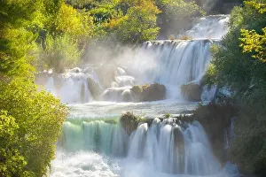 Krka waterfalls, Krka National Park, Croatia, Europe