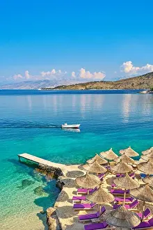 Ksamil Beach, Albanian Riviera, Albania
