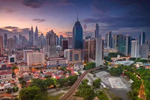 Kuala Lumpur. Cityscape image of Kuala Lumpur, Malaysia during sunrise