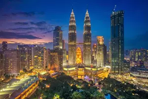 Kuala Lumpur. Cityscape image of Kuala Lumpur, Malaysia during sunset
