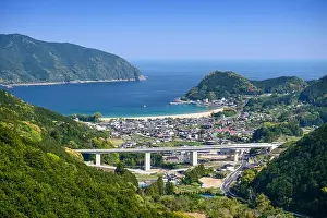 Kumano City, Mie Prefecture, Japan at Atashika waterfront