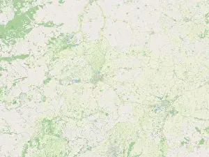 Eurasia Prints: Kursk, region of Russia. Open Street Map