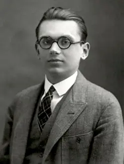 1925 Prints: Kurt Godel as a student in 1925