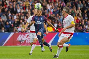 Saint Germain Prints: Kylian Mbappe in action during the French Ligue 1 soccer match between Paris saint Germain (Ps G)