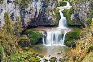 La Billaude waterfall, Le Vaudioux