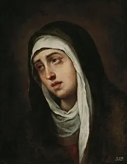 La Dolorosa. Español: La obra representa a la Virgen María