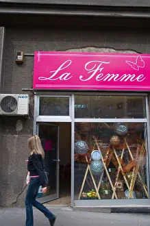 Serbia Prints: La Femme womens shop Belgrade capital of Serbia Europe