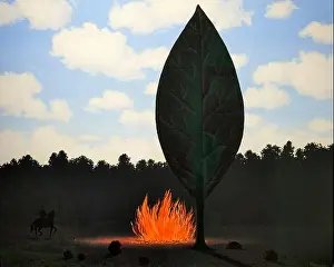 Gallery Prints: La fenetre ouverte - olio su tela - Rene Magritte - 1966 - Verona