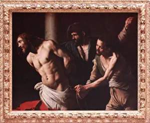 Intense Prints: La Flagellation du Christ by Caravaggio depicts the brutal scene of Christ's flagellation