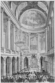 Cardinal Prints: La remise des barrettes aux nouveaux cardinaux par Mac Mahon