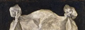 Veil Prints: La Santa Faz (detail). Español: La obra representa la reliquia de la Santa Faz