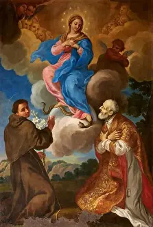 Faith Prints: La Vergine Immacolata con S. Antonio da Padova e S