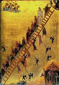 Assistance Prints: Ladder of Divine Ascent. The Ladder of Divine Ascent or The Ladder of Paradise