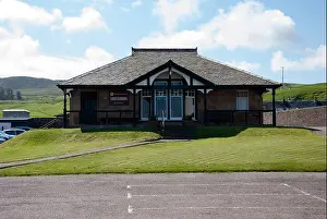 Rooms Prints: Ladies Clubhouse Machrihanish Golf Club Mull of Kintyre Scotland
