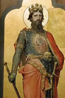 Cristianismo Prints: Ladislaus I of Hungary or St. Ladislaus (Laszlo) (1040-1095)