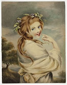 Kitsch Collection: Lady Hamilton as Nature, 1800/1850