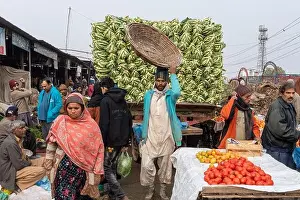 Lahore's Fruit and Vegetable market of Badami Bagh is the biggest wholesale market in the province of Punjab, Pakistan
