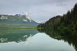 Natural Background Prints: Lake on Alaska