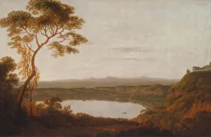 Contemplative Prints: Lake Albano. Date/Period: 1790 to 1792