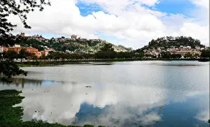 Madagascar Prints: Lake Anosy in Antananarivo, Madagascar